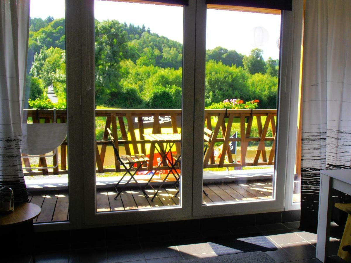 Studio Le Vedeur Avec Balcon Vue Sur Riviere Durbuy Ngoại thất bức ảnh